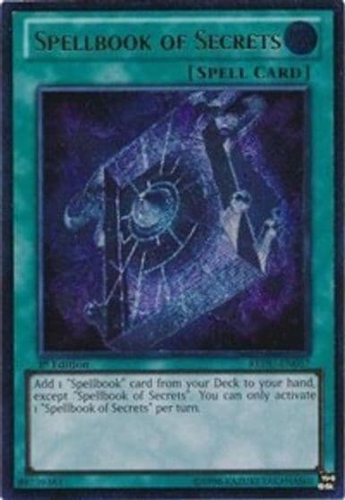 Spellbook of Secrets UTR Return of the Duelist Yu-Gi-Oh! card