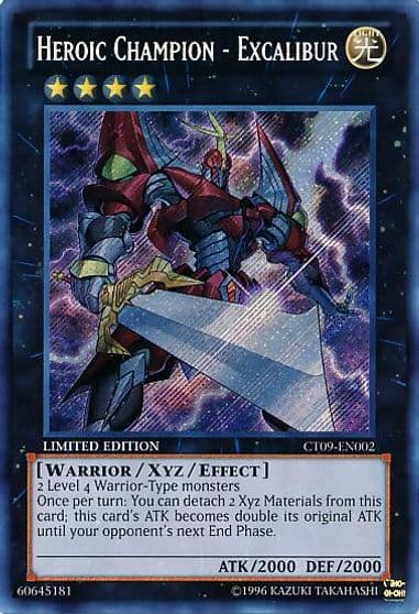 Heroic Champion Excalibur 2012 Collectors Tin Yu-Gi-Oh! card