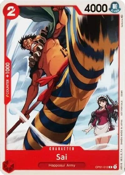 Sai One Piece Demo Deck Cards One Piece card