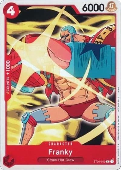 Franky 010 One Piece Demo Deck Cards One Piece card