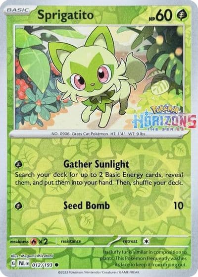 Sprigatito Miscellaneous Cards & Products Pokemon card