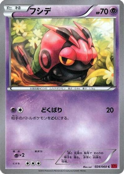 Venipede XY-By: Collection Y Pokemon card