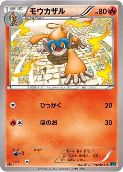 Monferno XY11-Br: Cruel Traitor Pokemon card