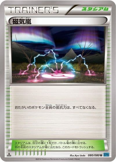 Magnetic Storm XY2: Wild Blaze Pokemon card