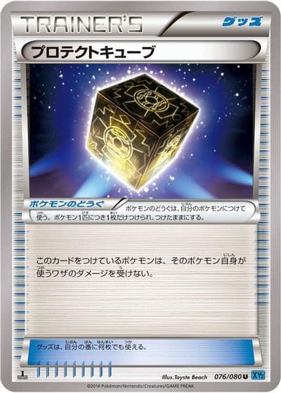 Protection Cube XY2: Wild Blaze Pokemon card