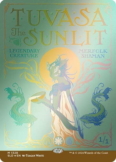 Tuvasa the Sunlit Secret Lair Drop Series Magic card