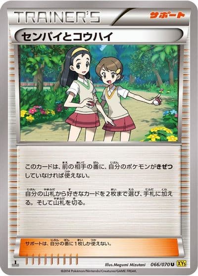 Teammates XY5-Bg: Gaia Volcano Pokemon card