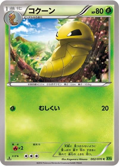 Kakuna XY5-Bt: Tidal Storm Pokemon card