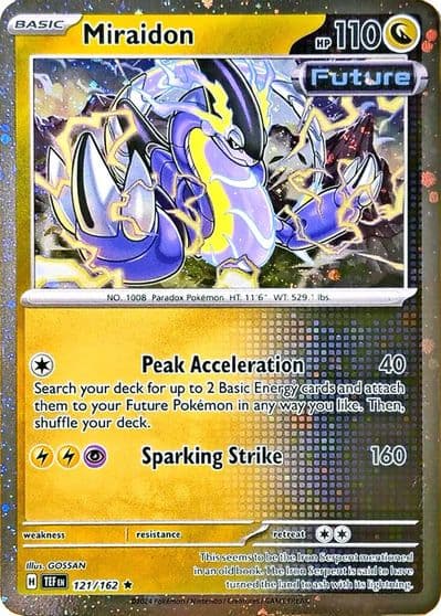 Miraidon (Cosmos Holo) Miscellaneous Cards & Products Pokemon card