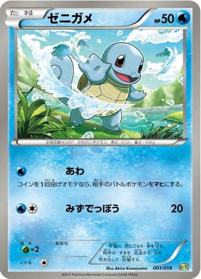 Squirtle Blastoise + Kyurem-EX Combo Deck Pokemon card