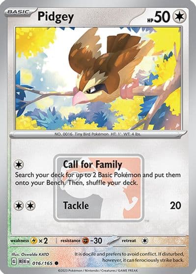 Pidgey (League Promo) League & Championship Cards Pokemon card
