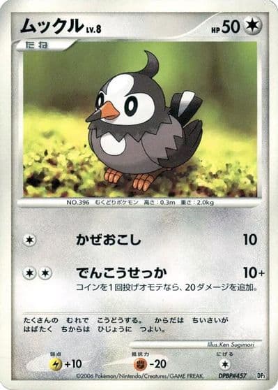Starly DPt Gift Box (Piplup) Pokemon card