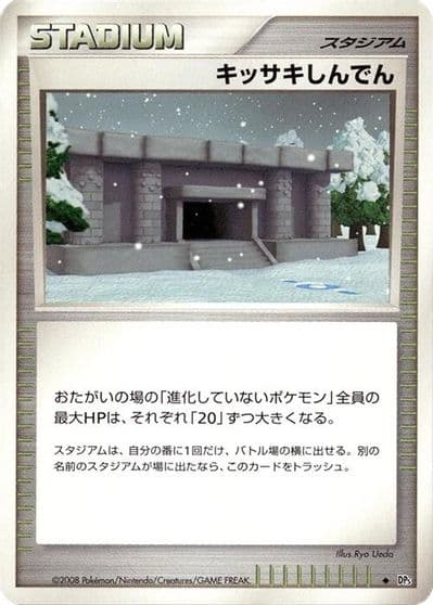 Snowpoint Temple DP5: Temple of Anger Pokemon card