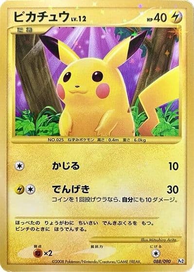 Pikachu Pt2: Bonds to the End of Time Pokemon card