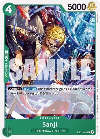 Sanji Tournament Pack 2025 Vol 1 One Piece Promotion Cards One Piece card