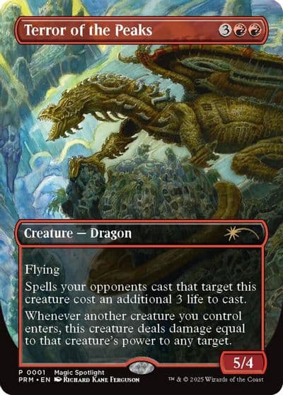 Terror of the Peaks Unique and Miscellaneous Promos Magic card