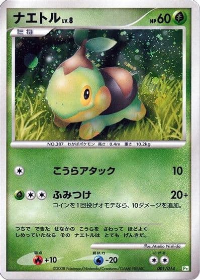 Turtwig DPt Gift Box (Turtwig) Pokemon card