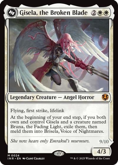 Gisela the Broken Blade Innistrad Remastered Magic card