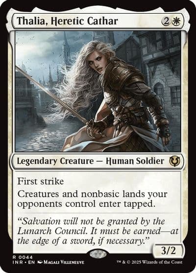 Thalia Heretic Cathar Innistrad Remastered Magic card