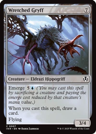 Wretched Gryff Innistrad Remastered Magic card