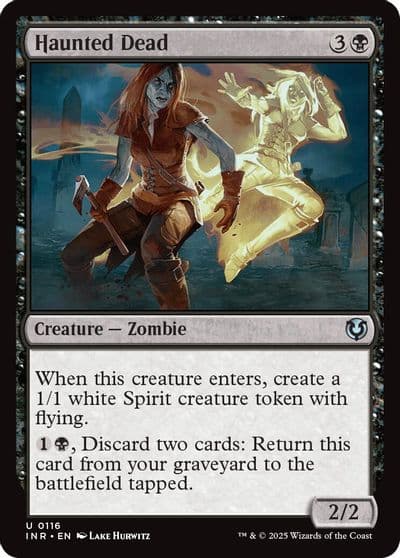 Haunted Dead Innistrad Remastered Magic card