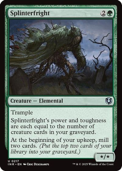 Splinterfright Innistrad Remastered Magic card