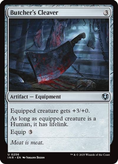 Butchers Cleaver Innistrad Remastered Magic card