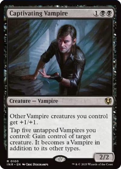 Captivating Vampire Innistrad Remastered Magic card