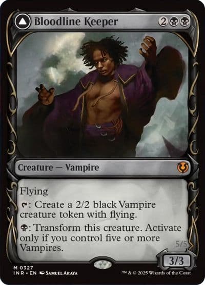 Bloodline Keeper Showcase Innistrad Remastered Magic card