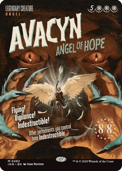 Avacyn Angel of Hope Showcase Innistrad Remastered Magic card