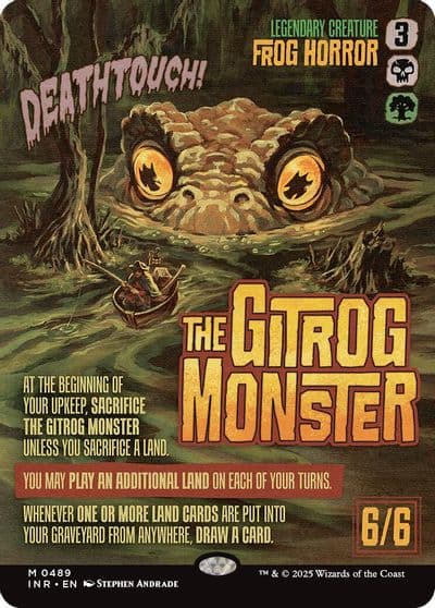 The Gitrog Monster Showcase Innistrad Remastered Magic card