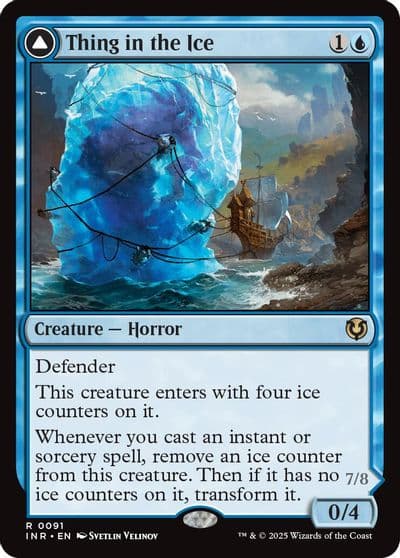 Thing in the Ice Innistrad Remastered Magic card