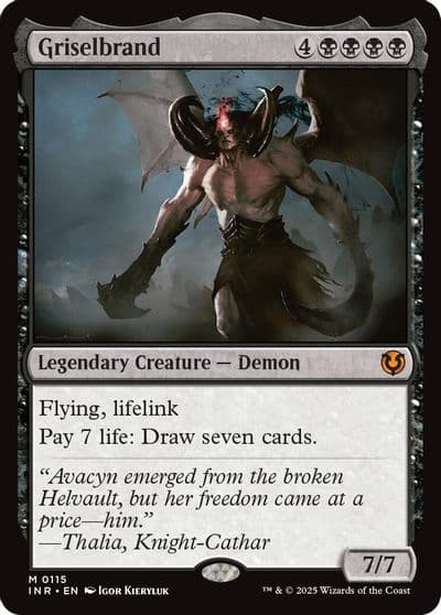 Griselbrand Innistrad Remastered Magic card