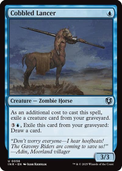 Cobbled Lancer Innistrad Remastered Magic card