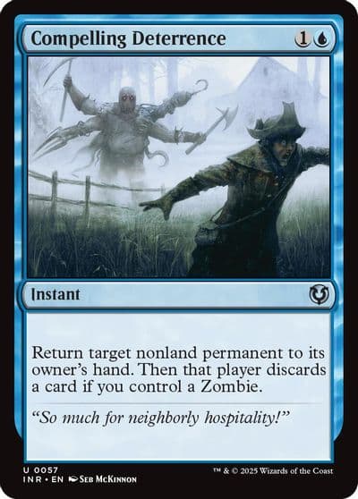 Compelling Deterrence Innistrad Remastered Magic card
