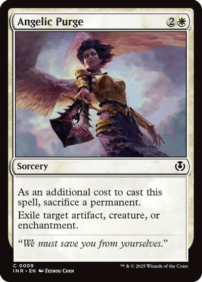 Angelic Purge Innistrad Remastered Magic card