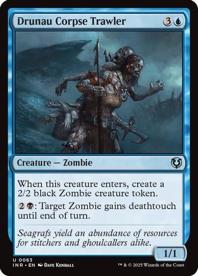 Drunau Corpse Trawler Innistrad Remastered Magic card