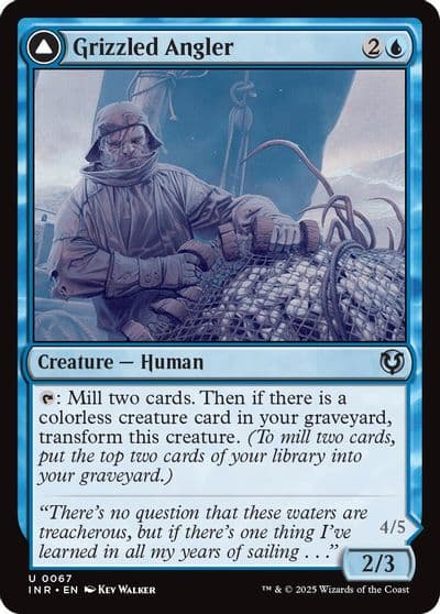 Grizzled Angler Innistrad Remastered Magic card