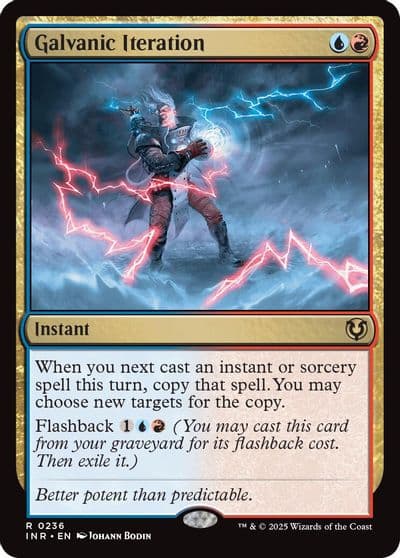 Galvanic Iteration Innistrad Remastered Magic card