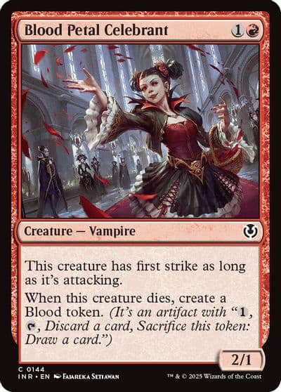 Blood Petal Celebrant Innistrad Remastered Magic card