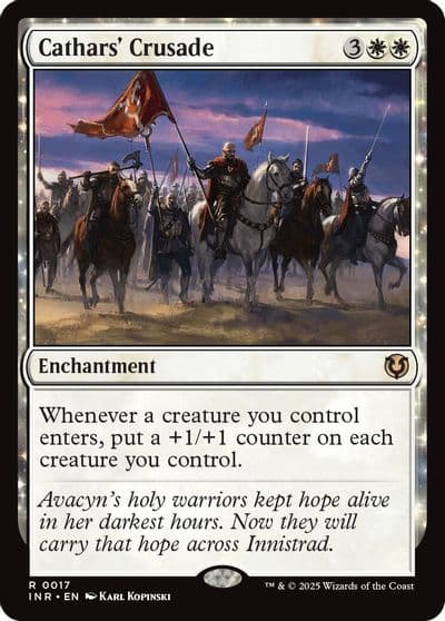 Cathars Crusade Innistrad Remastered Magic card