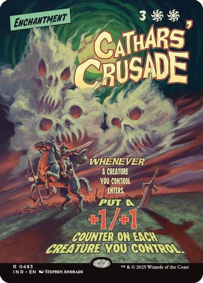Cathars Crusade Showcase Innistrad Remastered Magic card
