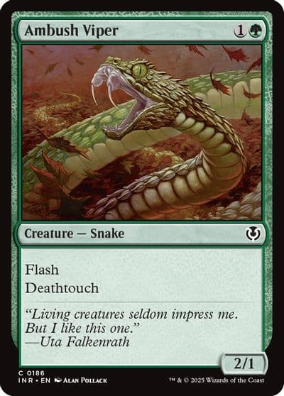 Ambush Viper Innistrad Remastered Magic card
