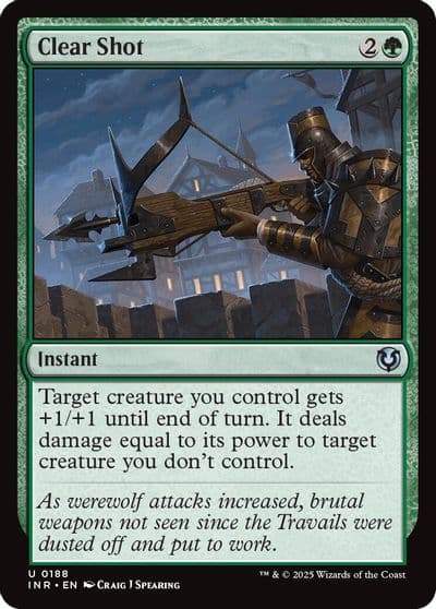 Clear Shot Innistrad Remastered Magic card