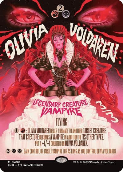 Olivia Voldaren Showcase Innistrad Remastered Magic card