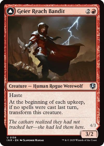 Geier Reach Bandit Innistrad Remastered Magic card