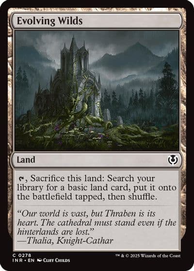Evolving Wilds Innistrad Remastered Magic card