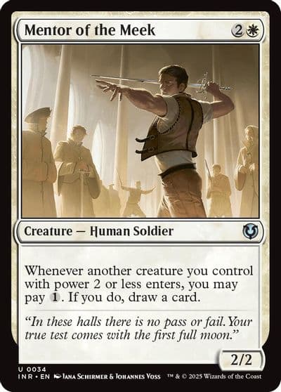 Mentor of the Meek Innistrad Remastered Magic card