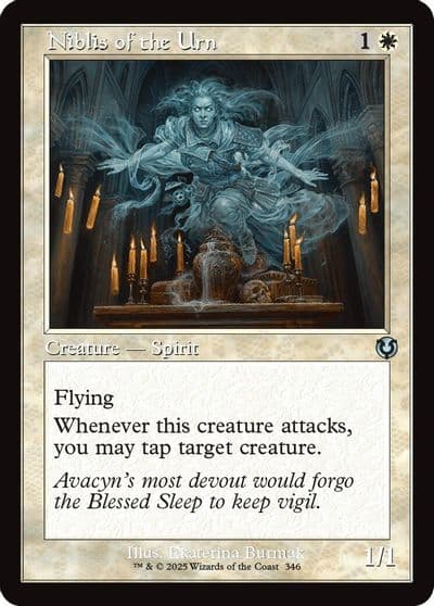 Niblis of the Urn Retro Frame Innistrad Remastered Magic card