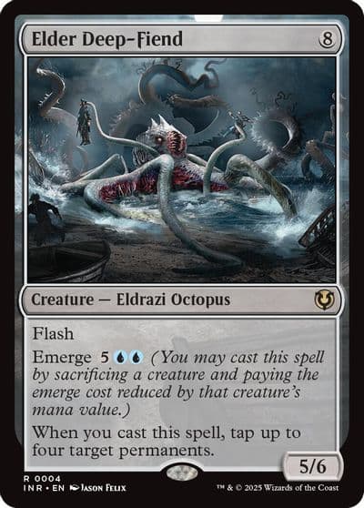 Elder Deep Fiend Innistrad Remastered Magic card